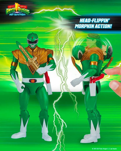 Flippin'morphin Green Ranger figure