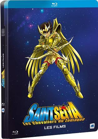 Saint Seiya (Les Chevaliers du Zodiaque) - Les 5 Films - Edition Steelbook - Blu-ray