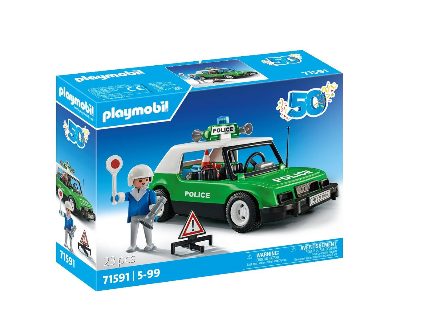 Playmobil - 71591 Voiture de police collector