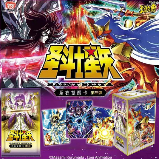 SAINT SEIYA - KAYOU CARD BOOSTER BOX SERIE 3 X 18