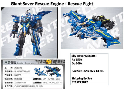 Battle Strike Team: Rescue Engine - DX Sky Hover giant saver