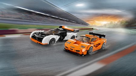 LEGO 76918 - MCLAREN SOLUS GT +F1 LM SPEED CITY