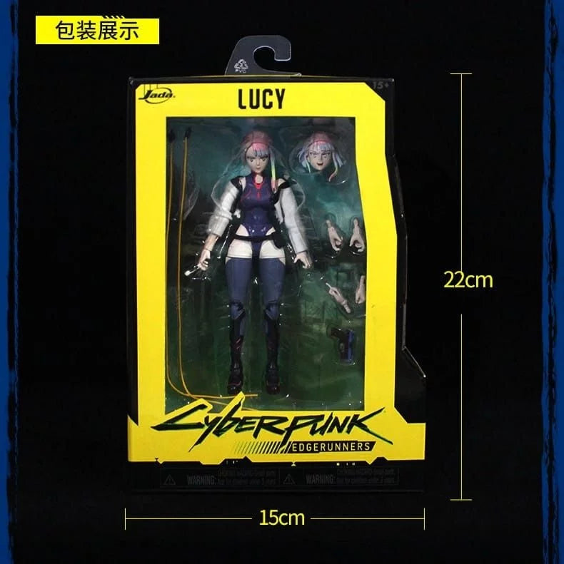 Cyberpunk: Edgerunners figurine Diecast Lucy 15 cm