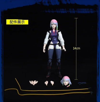 Cyberpunk: Edgerunners figurine Diecast Lucy 15 cm