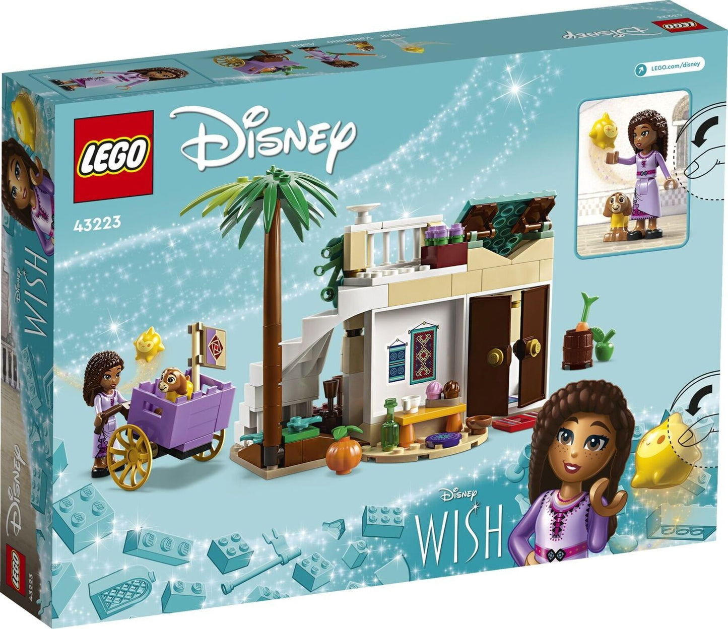 LEGO 43223 - Asha dans la ville de Rosas Disney