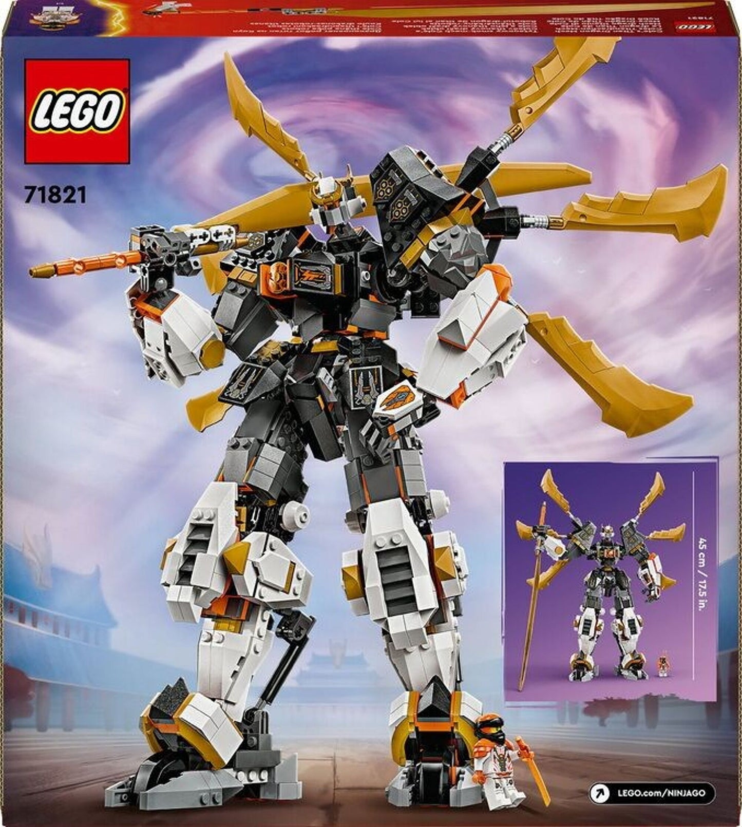 LEGO 71821 - Le dragon Titan de Cole