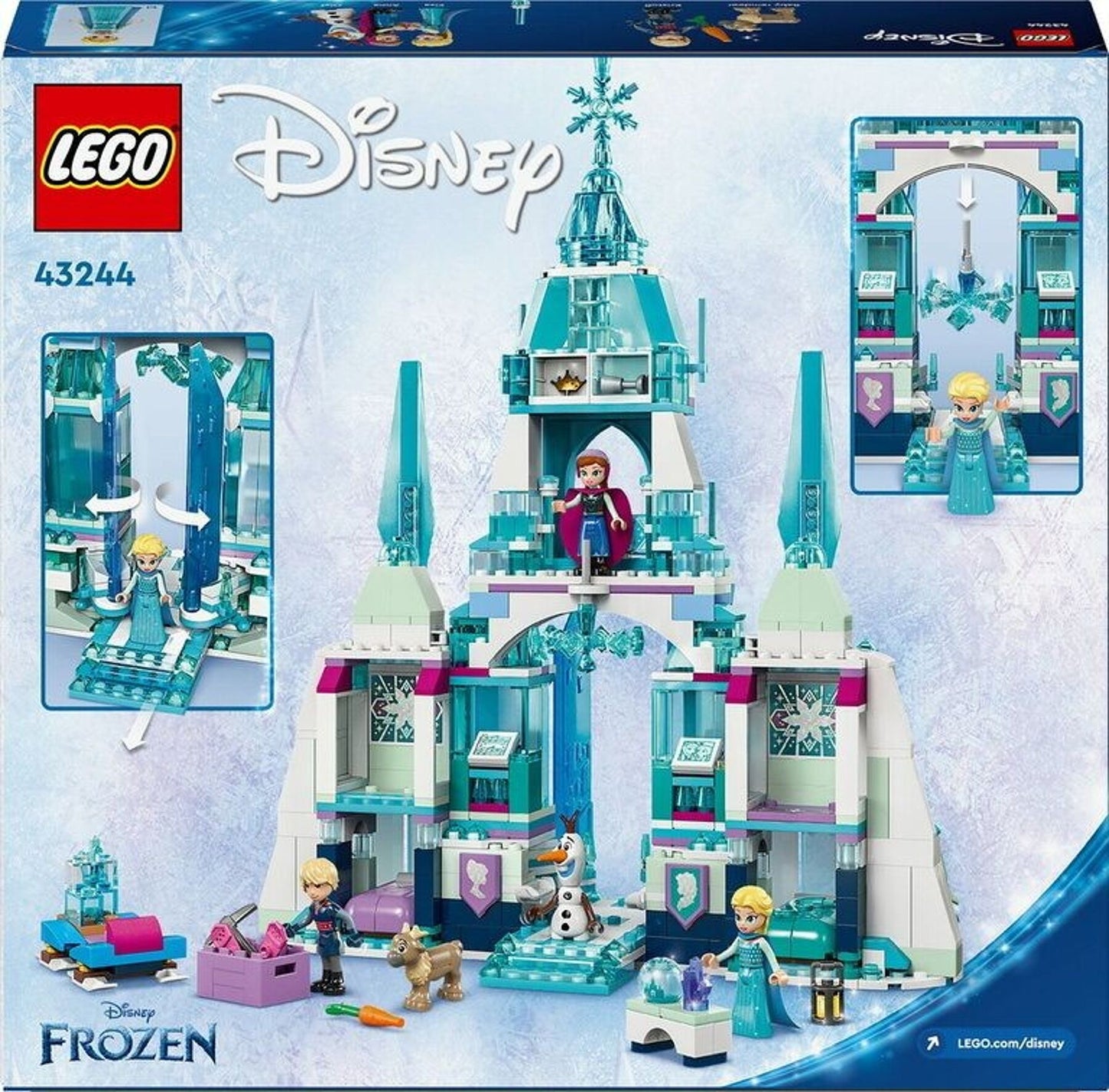 LEGO 43244 - Le palais de glace d'Elsa