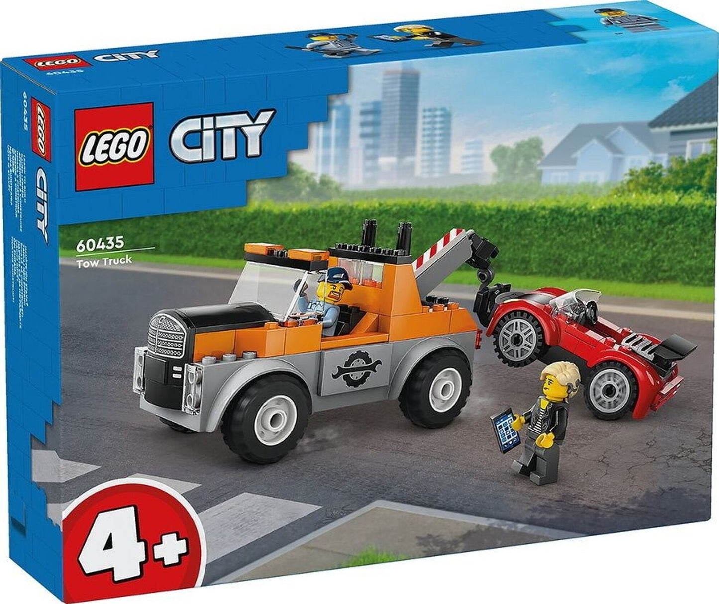 LEGO 60435 - La dépanneuse et la voiture de sport City