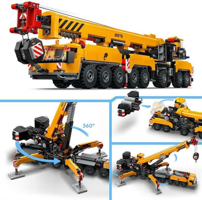 LEGO 60409 - La grue de chantier mobile jaune