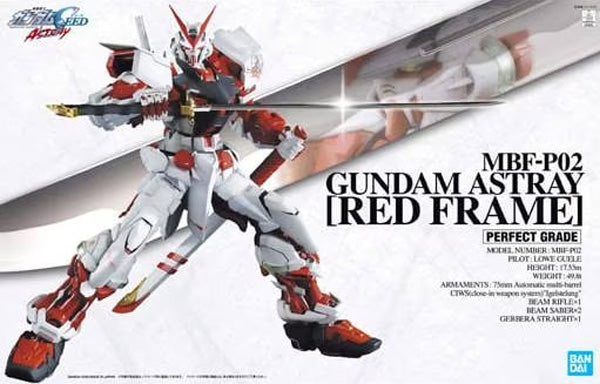 Gundam Gunpla PG 1/60 Gundam Astray Red Frame