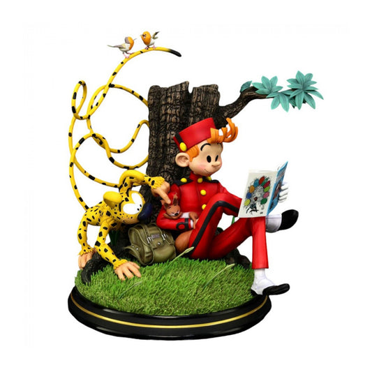 Spirou Statue Resine 1/6 Hommage A Franquin 26Cm 100Ex