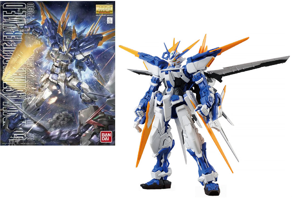 GUNDAM - MG 1/100 Gundam Astray Blue Frame D - Model Kit 18cm