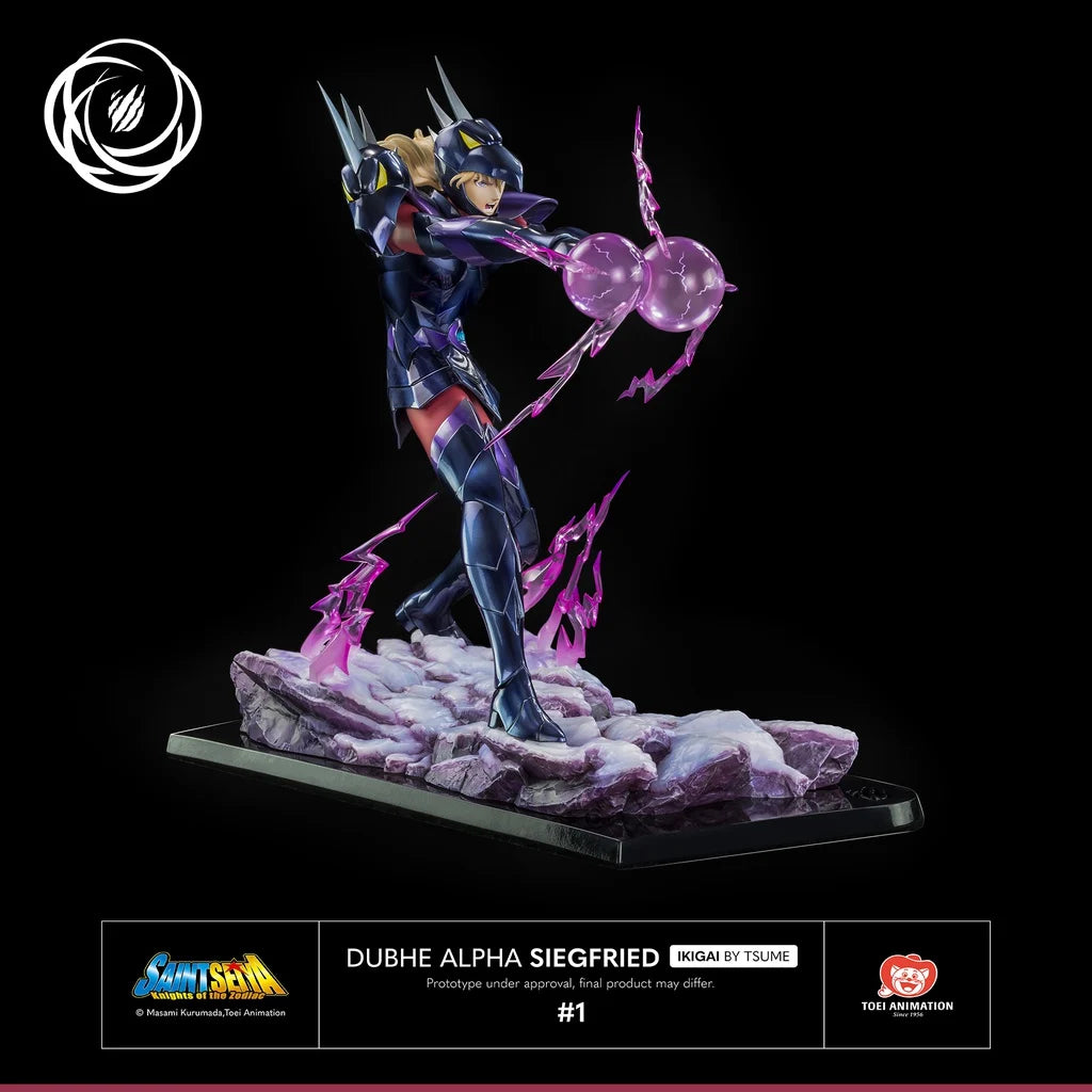 SAINT SEIYA - Dubhe Alpha Siegfried - Statue Résine By Tsume 35cm