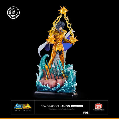 SAINT SEIYA - Sea Dragon Kanon -Statue Ikigai Résine 1/6 By Tsume 45cm