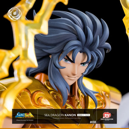 SAINT SEIYA - Sea Dragon Kanon -Statue Ikigai Résine 1/6 By Tsume 45cm