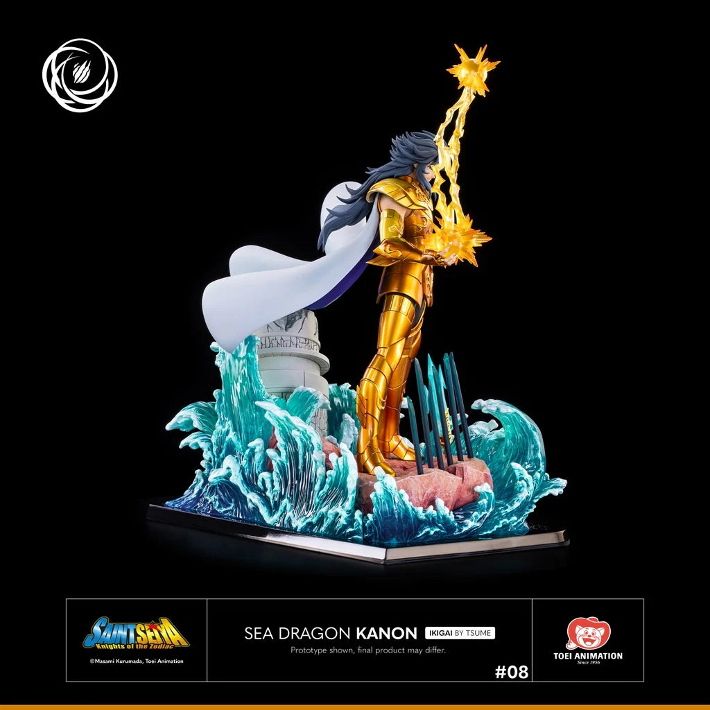 SAINT SEIYA - Sea Dragon Kanon -Statue Ikigai Résine 1/6 By Tsume 45cm