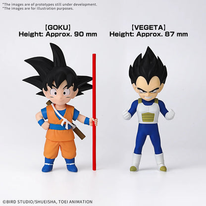 DRAGON BALL DAIMA - Son Goku (Mini) & Vegeta (Mini) - Model Kit