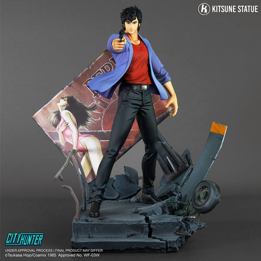 City Hunter : Statue 1/6 Ryo Saeba / Nicky Larson 36cm