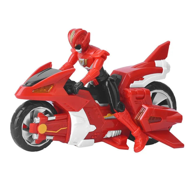 MiniForce V Ranger - Kai (red ranger)& bike