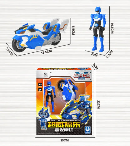 MiniForce V Ranger - Volt (blue ranger)& bike