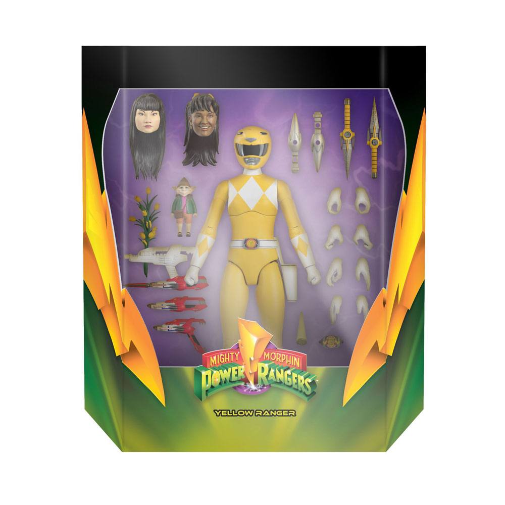 Mighty Morphin Power Rangers figurine Ultimates Yellow Ranger