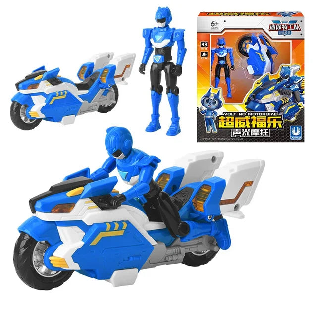 MiniForce V Ranger - Volt (blue ranger)& bike