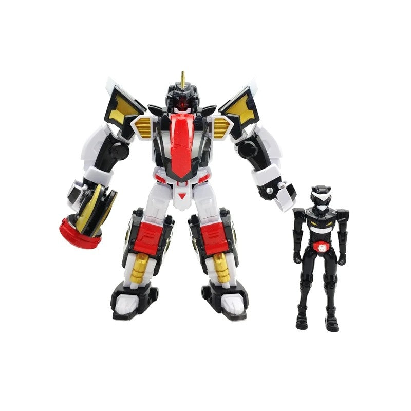 MiniForce Animal Tron : Rhino robot & MiniForce Black figure