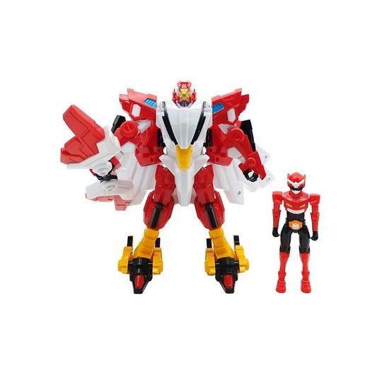 MiniForce Animal Tron : Hawk robot & MiniForce Red figure