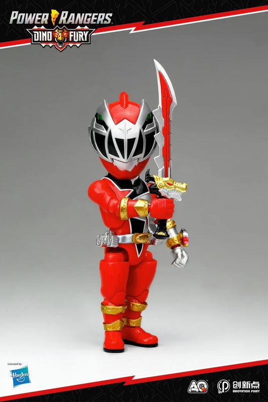 Power Rangers Dino Fury Action-Q red ranger