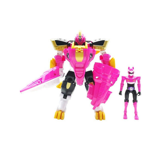 MiniForce Animal Tron : Gator robot & MiniForce Pink figure