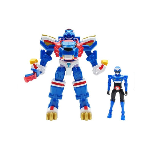 MiniForce Animal Tron : Lion robot & MiniForce Blue figure