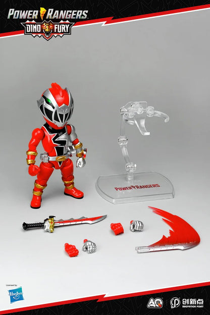 Power Rangers Dino Fury Action-Q red ranger