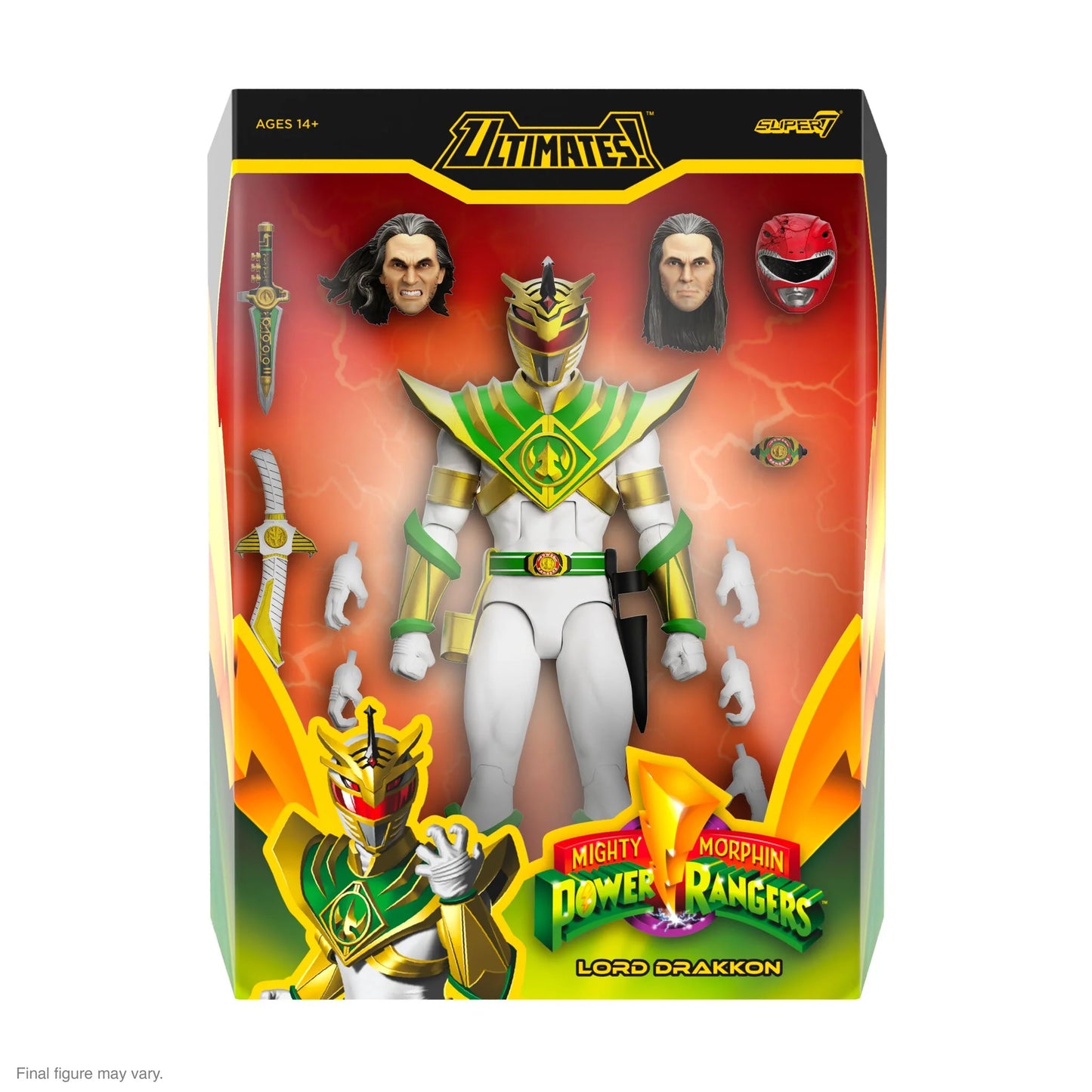 Mighty Morphin Power Rangers ULTIMATES Lord Drakkon