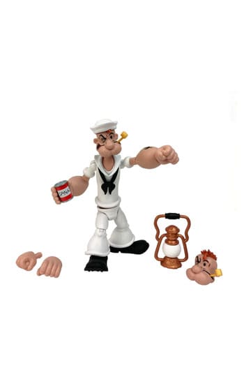 Popeye figurine Wave 02 Popeye White Sailor Suit