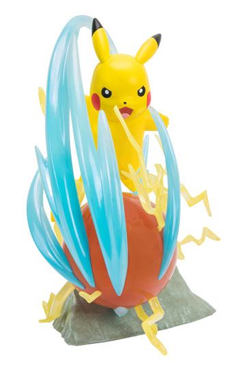 Pokémon 25e anniversaire statuette lumineuse Deluxe Pikachu