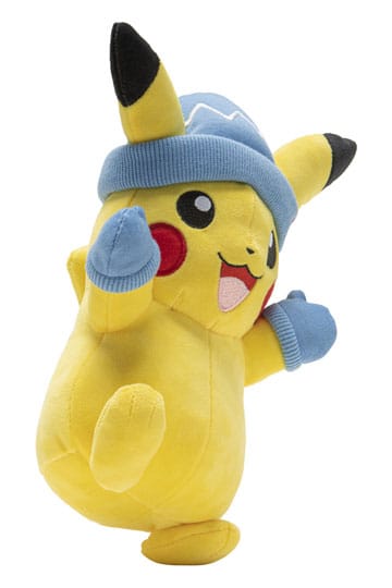 Pokémon peluche Pikachu with Winter Hat and Mittens