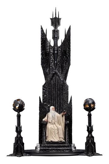 Le Seigneur des Anneaux statuette 1/6 Saruman the White on Throne 110 cm