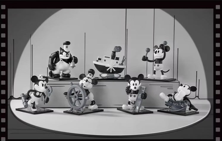 Popmart Disney Steamboat Willie