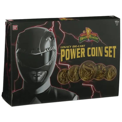 Mighty Morphin Power Rangers Legacy Die Cast Coin Set