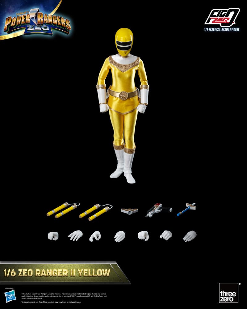 Power Rangers Zeo figurine FigZero 1/6 Ranger II Yellow 30 cm