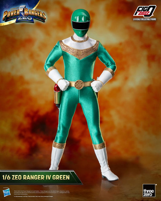 Power Rangers Zeo figurine FigZero 1/6 Ranger IV Green 30 cm