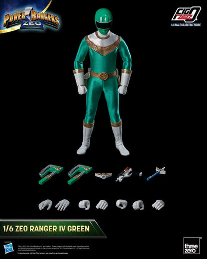 Power Rangers Zeo figurine FigZero 1/6 Ranger IV Green 30 cm