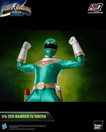 Power Rangers Zeo figurine FigZero 1/6 Ranger IV Green 30 cm