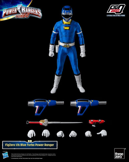 Power Rangers Turbo figurine FigZero 1/6 Blue Turbo Power Ranger 30 cm