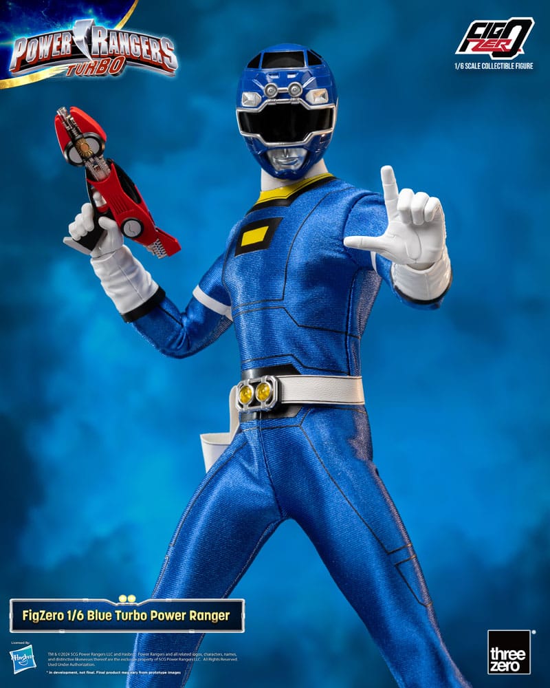 Power Rangers Turbo figurine FigZero 1/6 Blue Turbo Power Ranger 30 cm