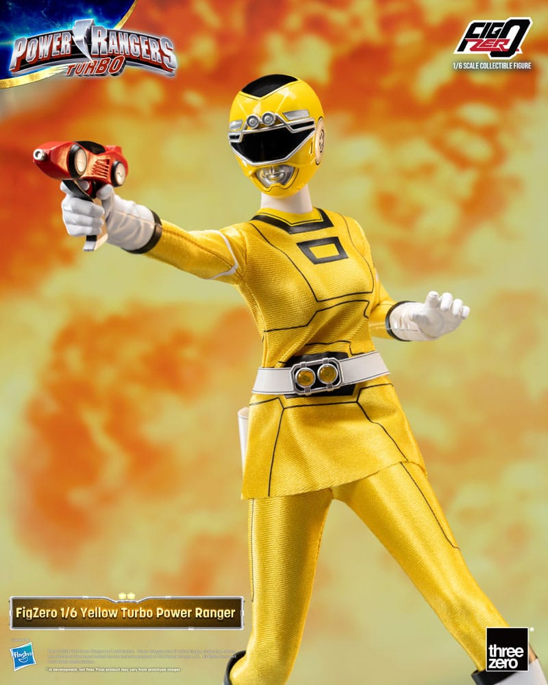 Power Rangers Turbo figurine FigZero 1/6 Yellow Turbo Power Ranger 30 cm