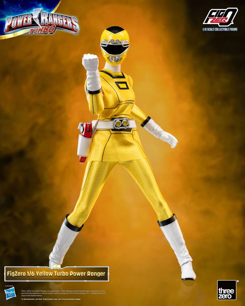 Power Rangers Turbo figurine FigZero 1/6 Yellow Turbo Power Ranger 30 cm