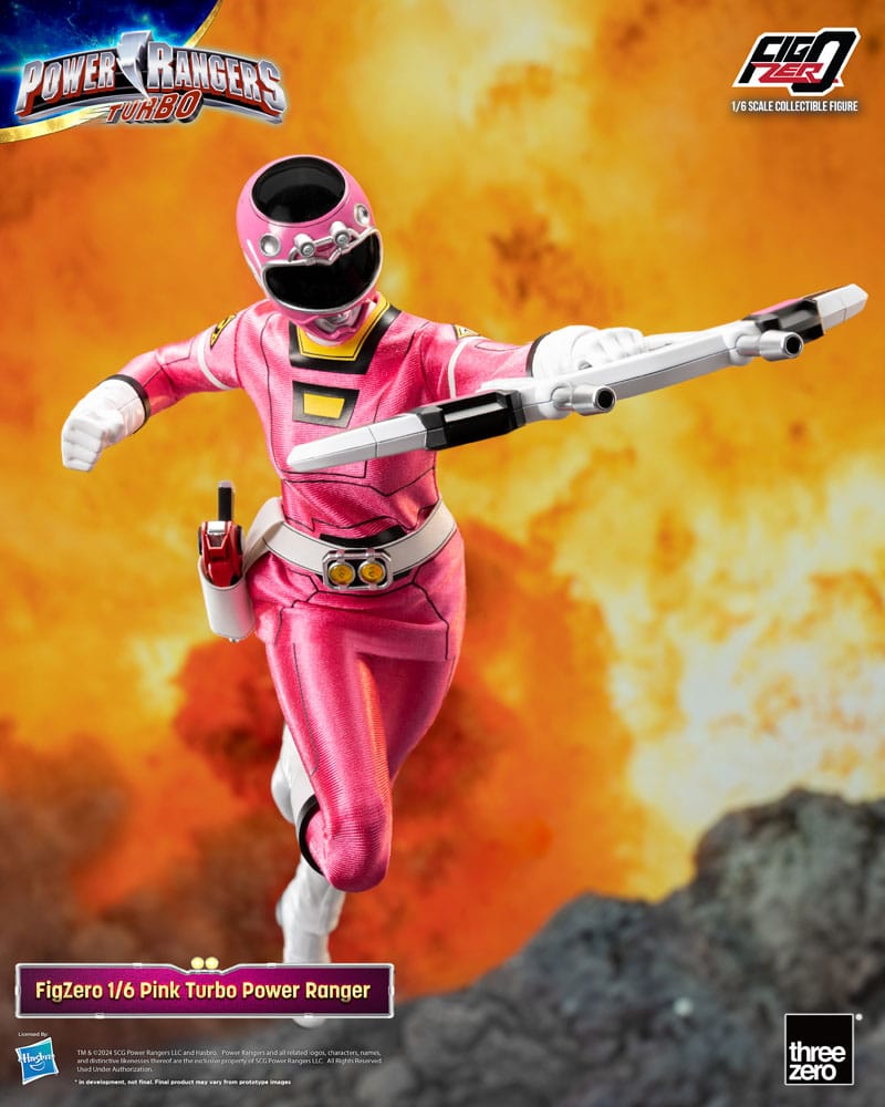 Power Rangers Turbo figurine FigZero 1/6 Pink Turbo Power Ranger 30 cm