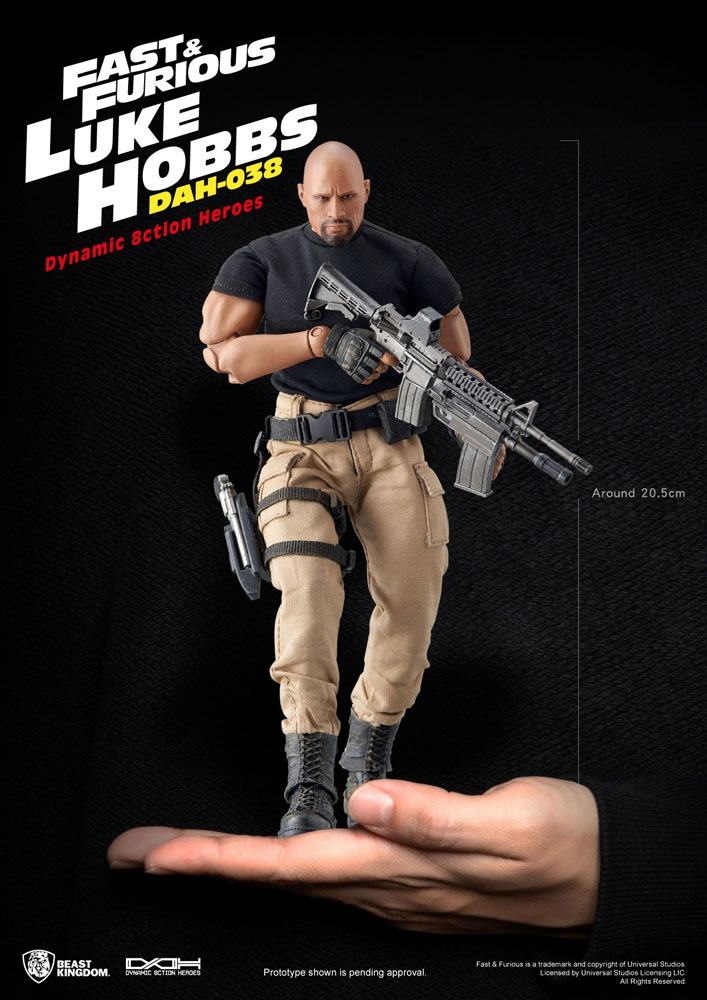 Fast & Furious figurine Dynamic Action Heroes 1/9 Luke Hobbs 21 cm