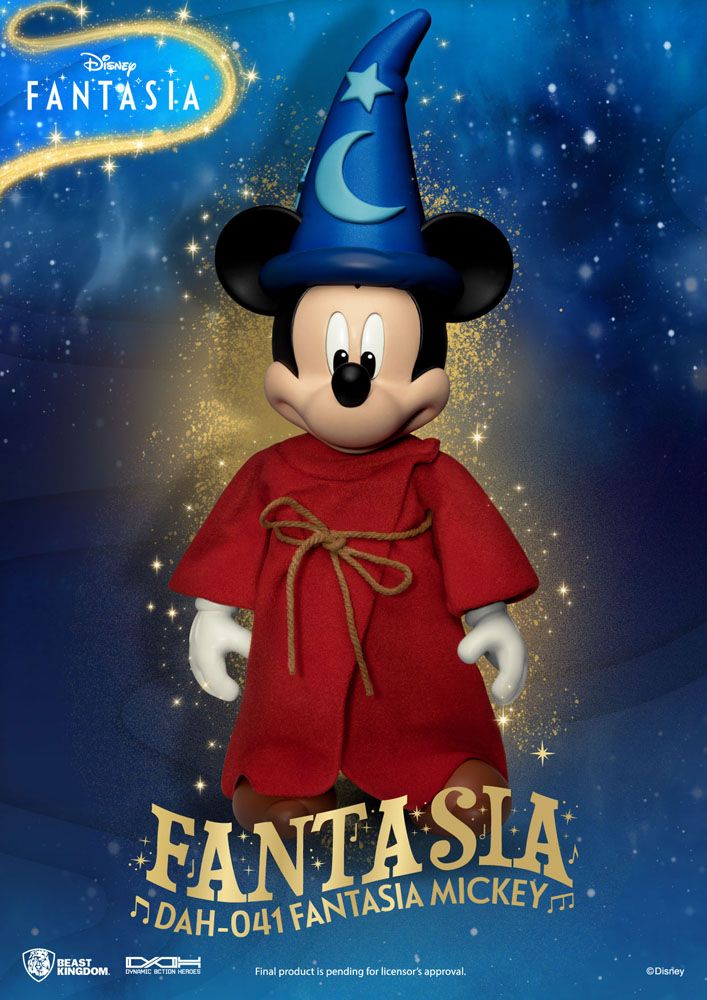 Disney Classic figurine Dynamic Action Heroes 1/9 Mickey Fantasia 21 cm